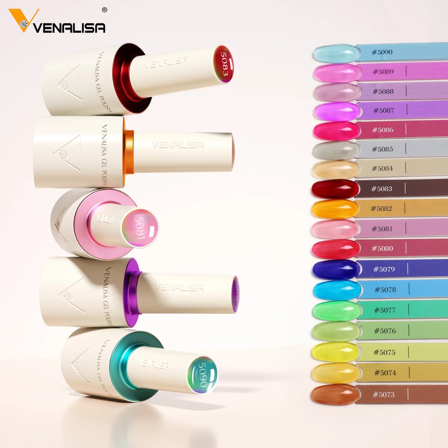 Venalisa 10ml Nail Gel Polish – Vegan HEMA/TPO Free