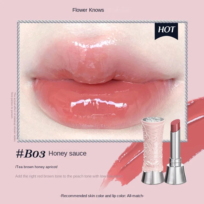 Flower Knows Swan Ballet Shine Lipstick 3.5g