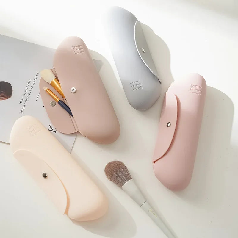 Porta Pennelli da Viaggio in Silicone