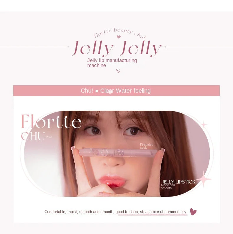 FLORTTE First Kiss Love Lipstick Pencil 3.8g