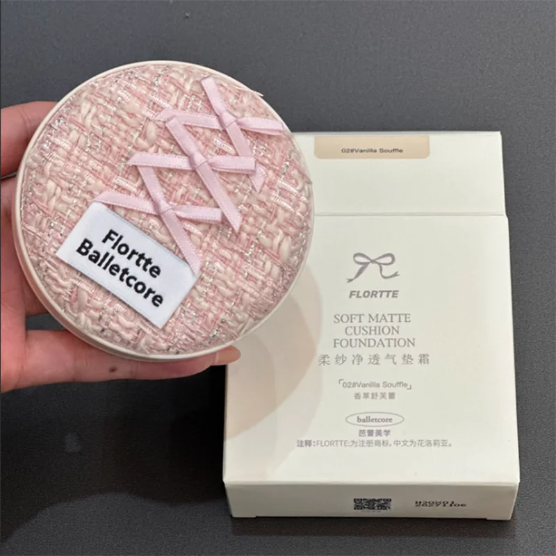 FLORTTE Balletcore Soft Matte Foundation Cushion 13g