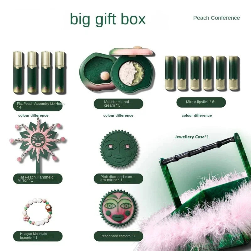Girlcult Peach Feast Makeup Set – Collezione Completa in Gift Box (20 pezzi)