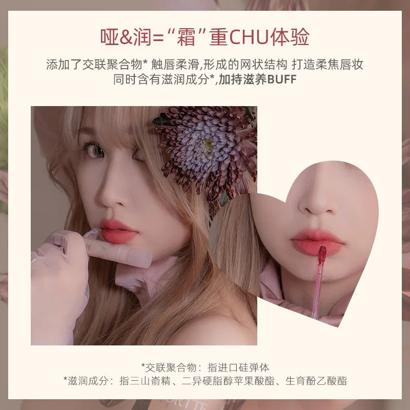 FLORTTE Nice To Meet Chu! Matte Lipstick 2.8g