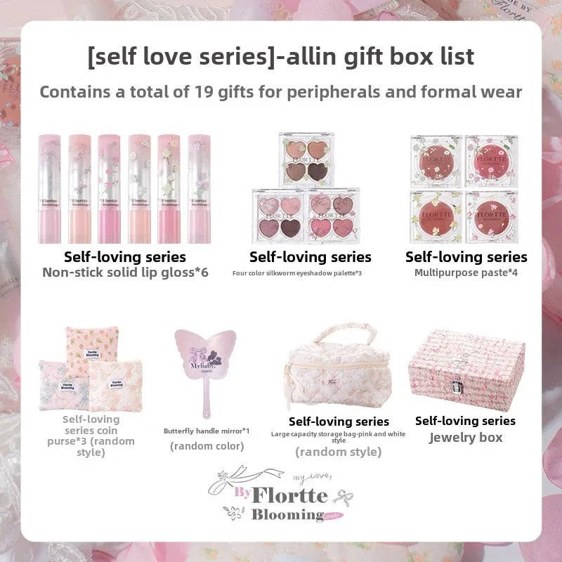 FLORTTE All-in Makeup Set – 19 Pezzi