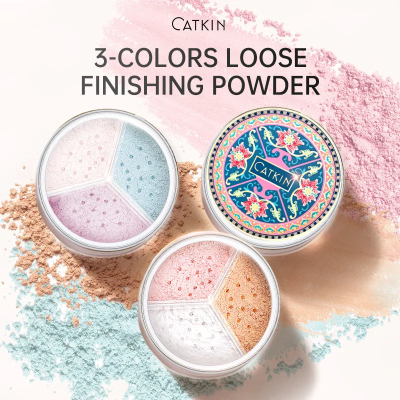 Catkin Trio-Color Lotus Loose Powder 15.6g