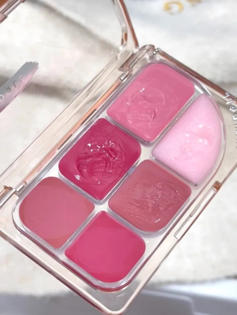 Judydoll Six Color Lipstick Palette – Palette Labbra Multiuso 9g