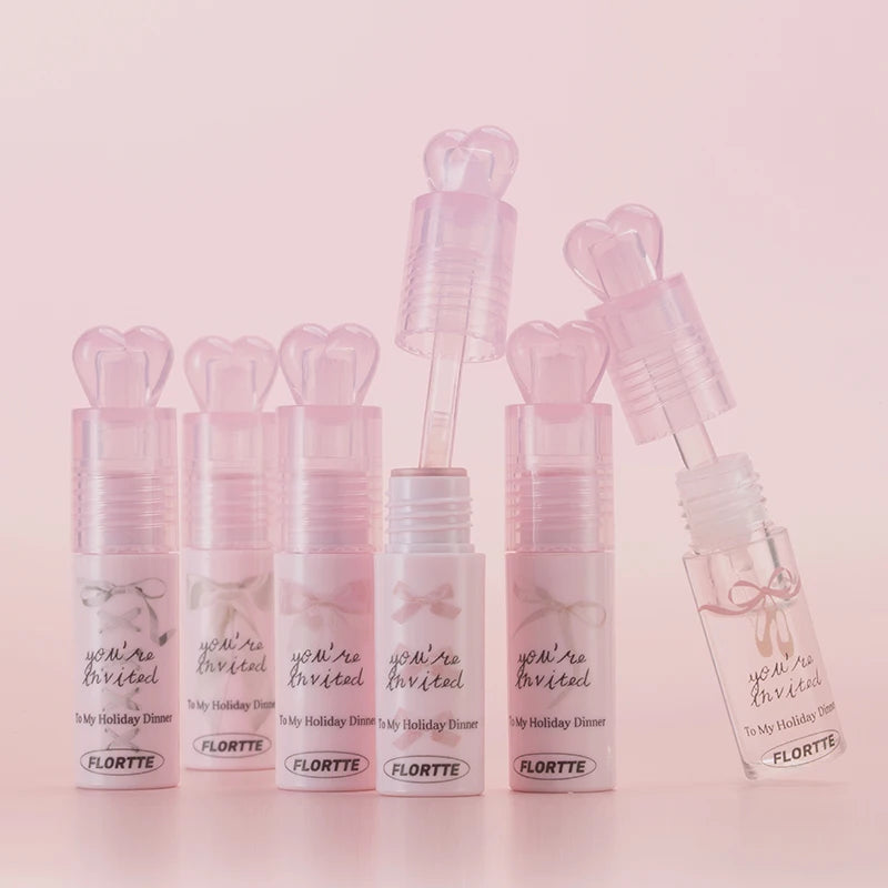 FLORTTE Little Bow Collection Creamy Matte Lip Cream 2.2g