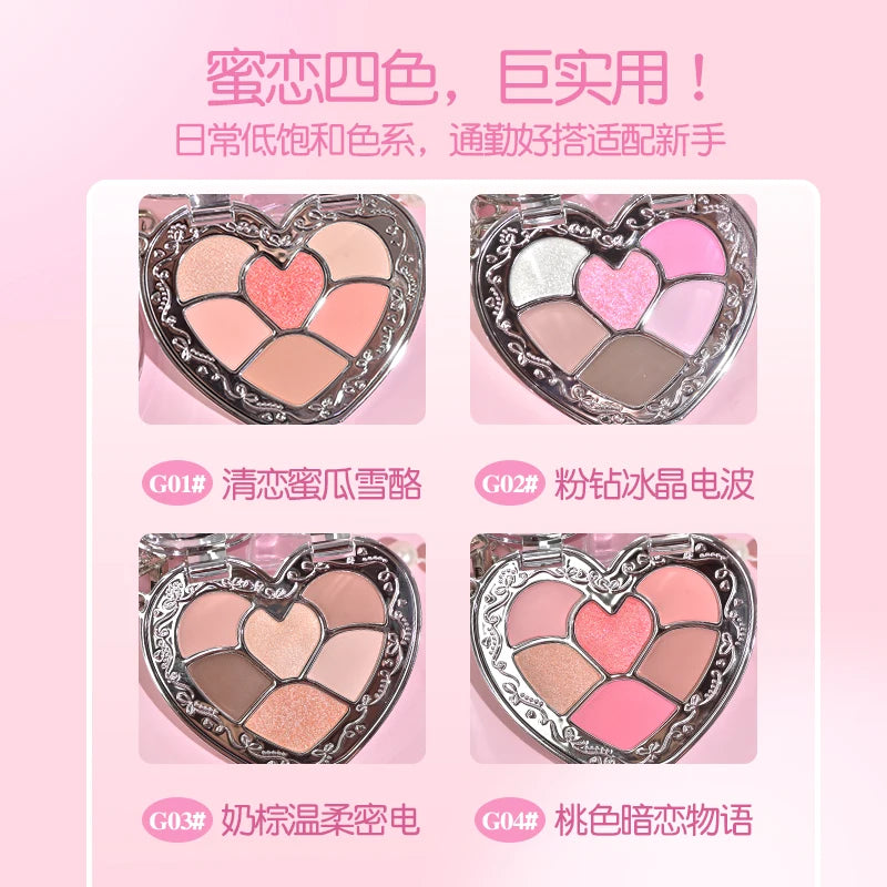 Gogotales Hearts 2 Hearts Eye Shadow Palette 6g