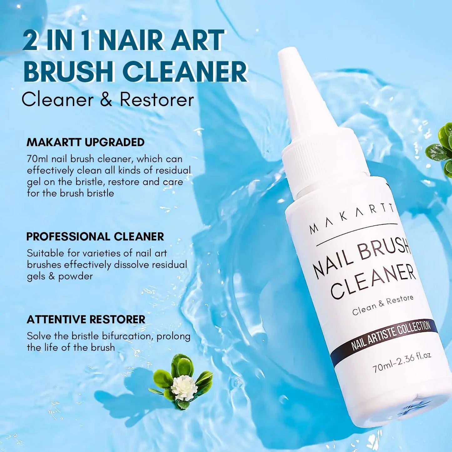 Makartt Nail Brush Cleaner 70ml