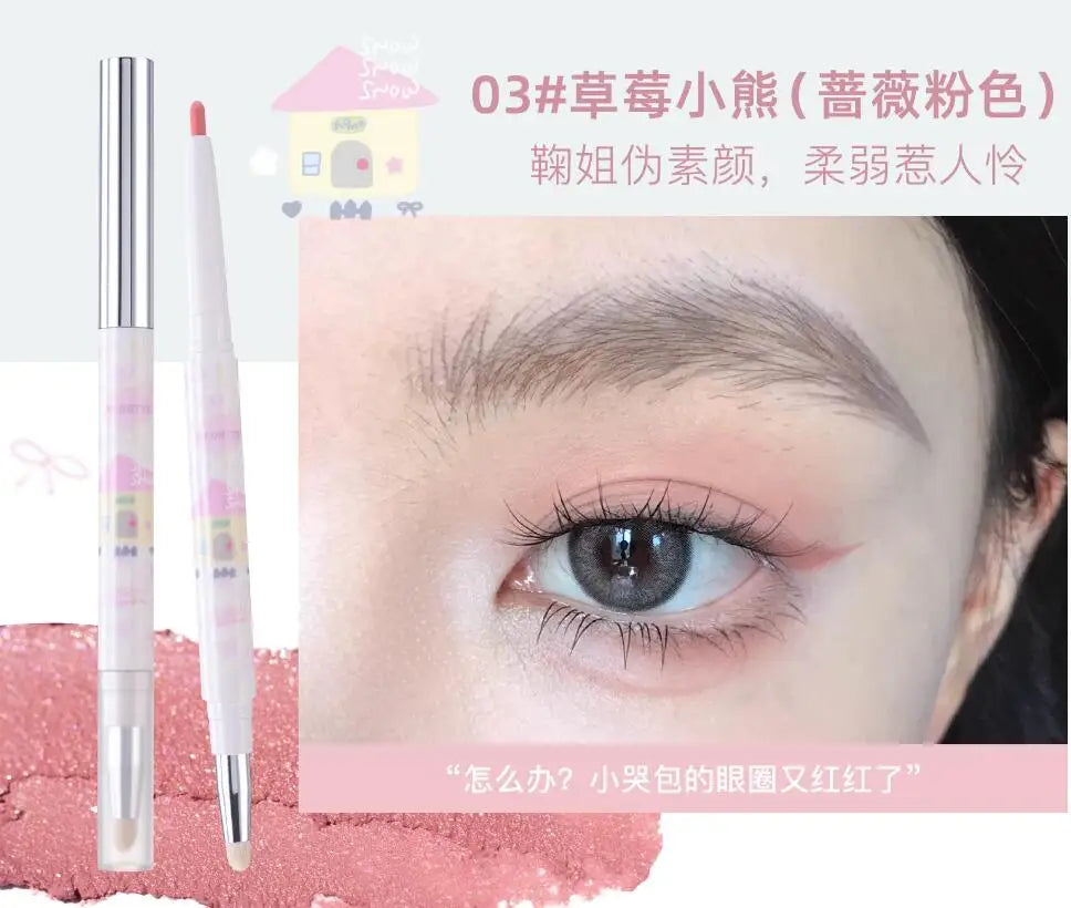 FLORTTE Eyeliner Gel Pen Double Head 2.4g