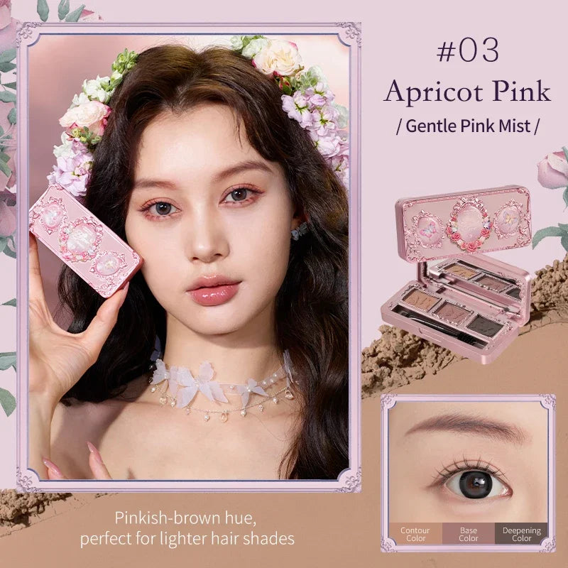 Flower Knows Midsummer Fairytales Eyebrow Palette 4g
