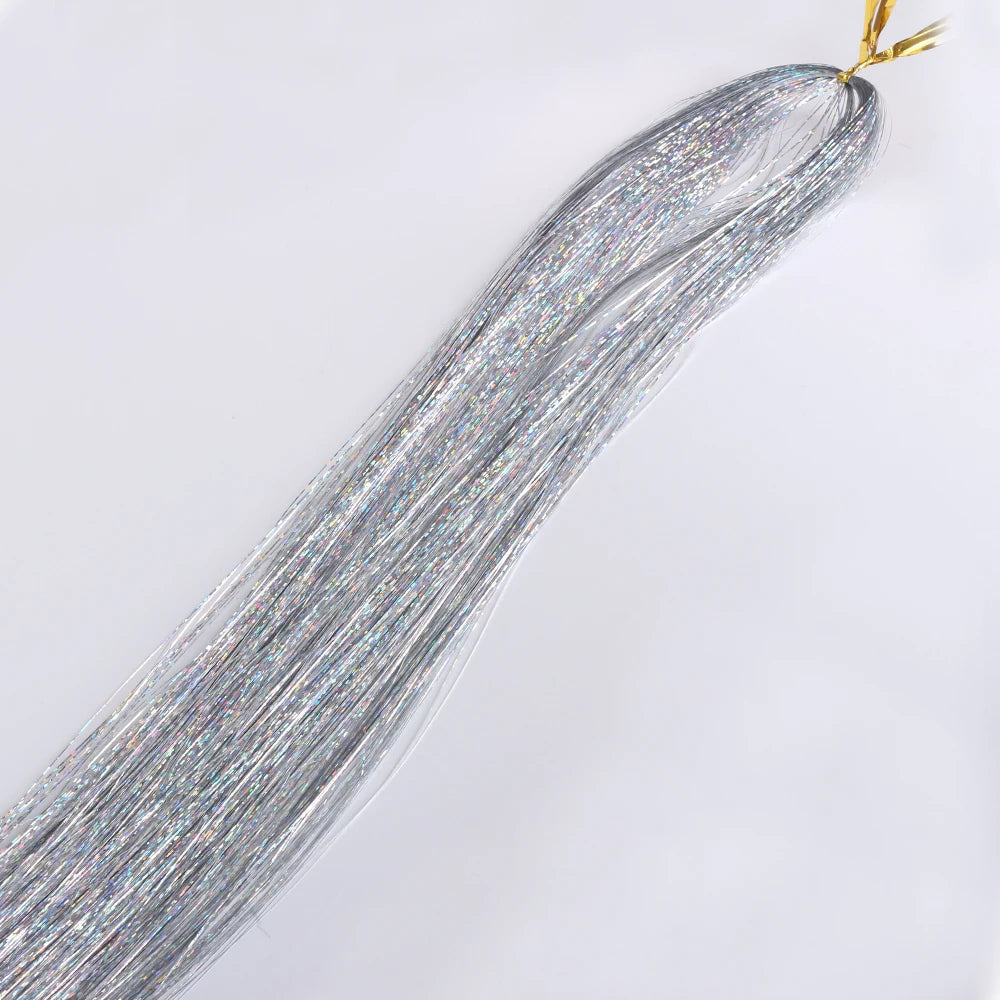 Tinsel per Capelli – Ciocche Brillanti
