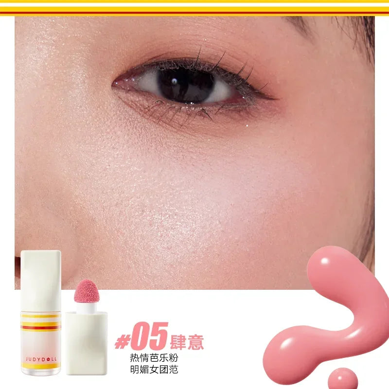 Judydoll Liquid Blusher – Blush Liquido Naturale e Lungo Durata 4.5g