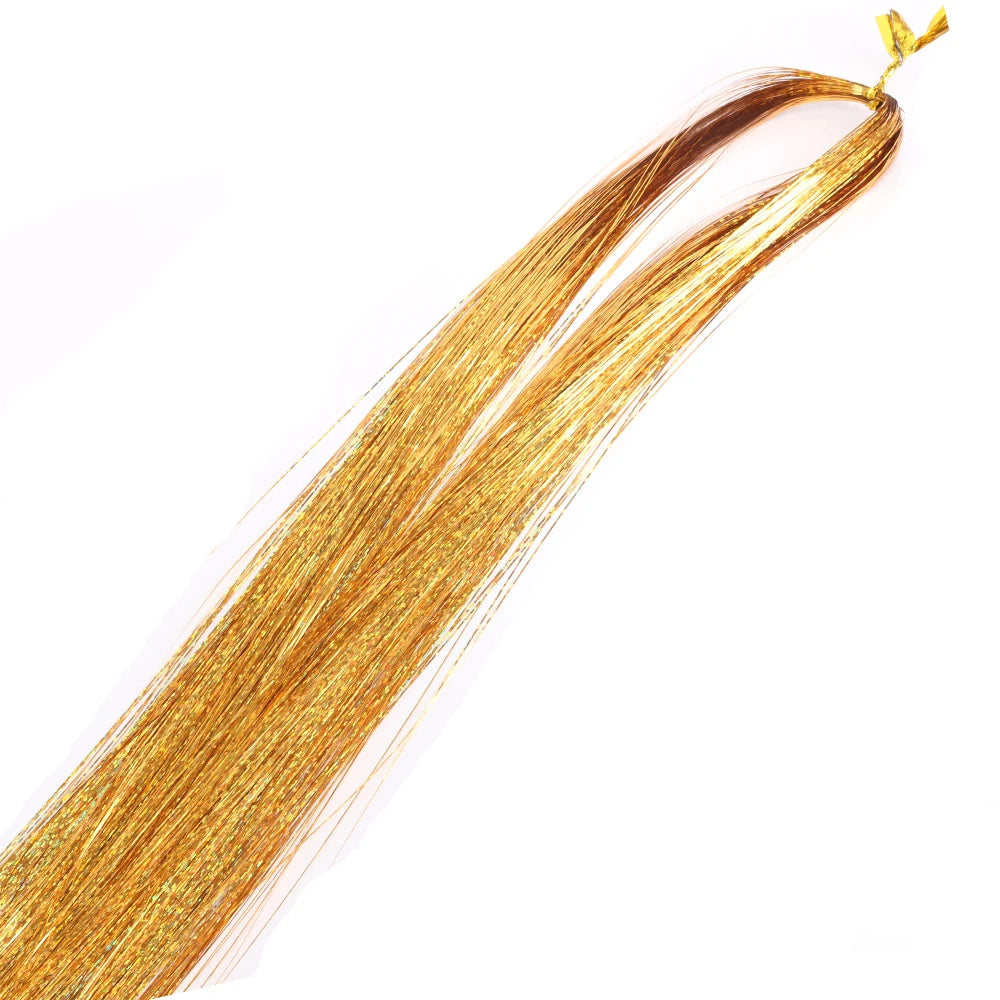 Tinsel per Capelli – Ciocche Brillanti