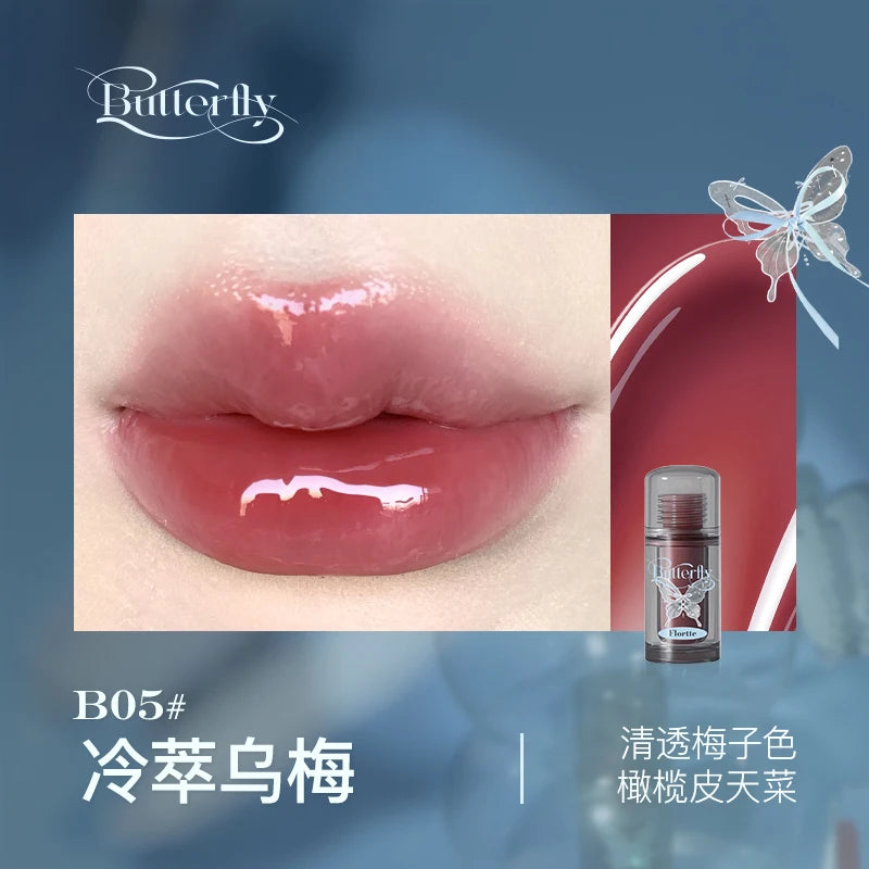 FLORTTE Butterfly Series Lip Essence 1.9g