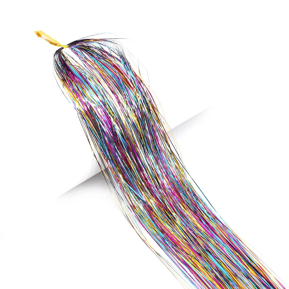 Tinsel per Capelli – Ciocche Brillanti