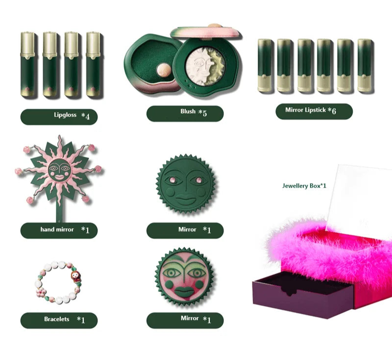 Girlcult Peach Feast Makeup Set – Collezione Completa in Gift Box (20 pezzi)