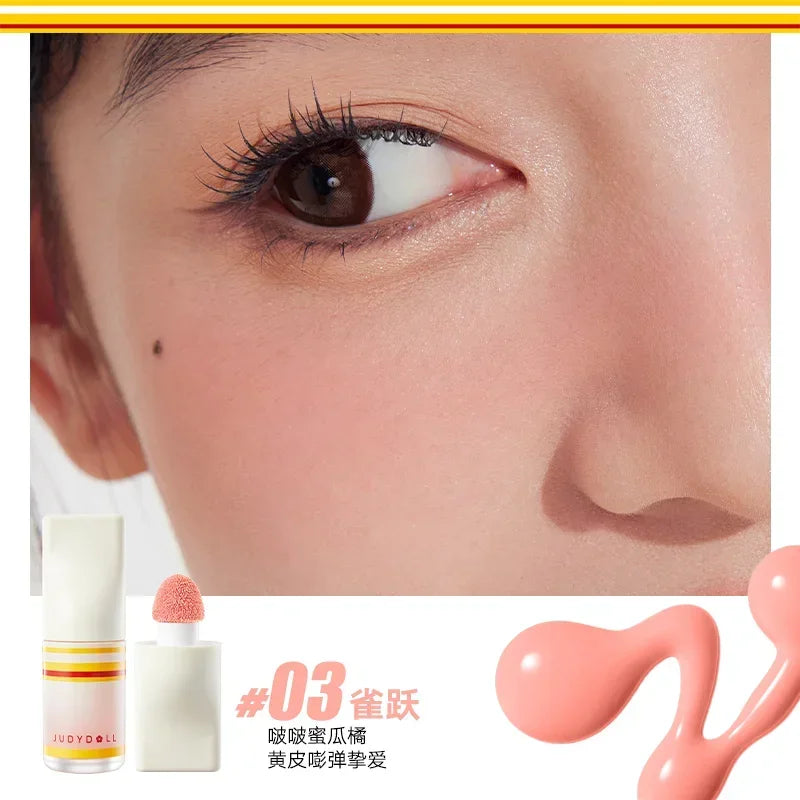 Judydoll Liquid Blusher – Blush Liquido Naturale e Lungo Durata 4.5g
