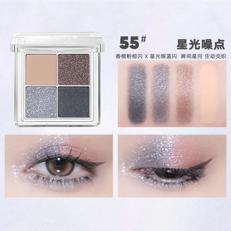 Judydoll Four Colour Eyeshadow – Palette Occhi 4 Toni 5.3g