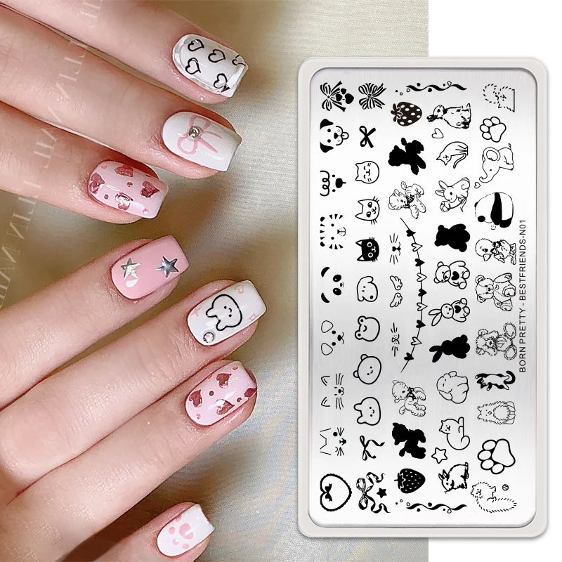 Born Pretty Stamping Plate (+ Varianti)