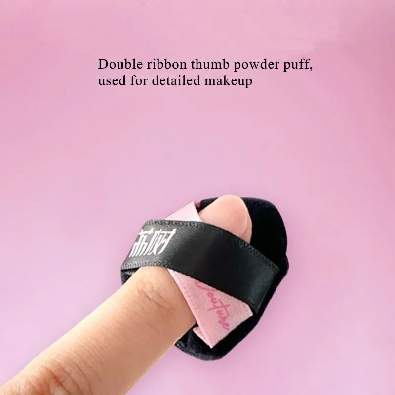 Lishu Set 3 Puff Make-up Neri