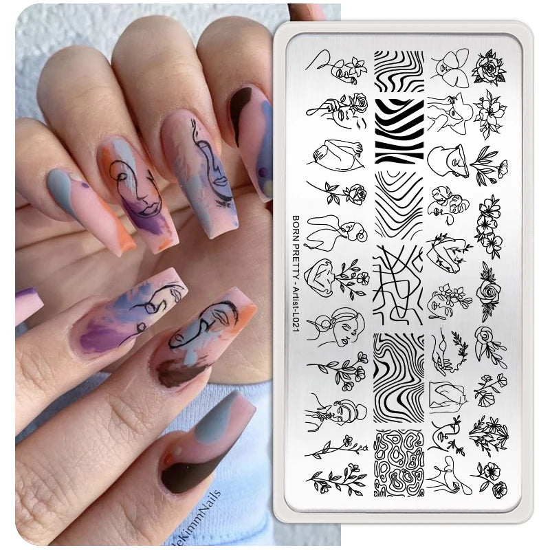 Born Pretty Stamping Plate (+ Varianti)