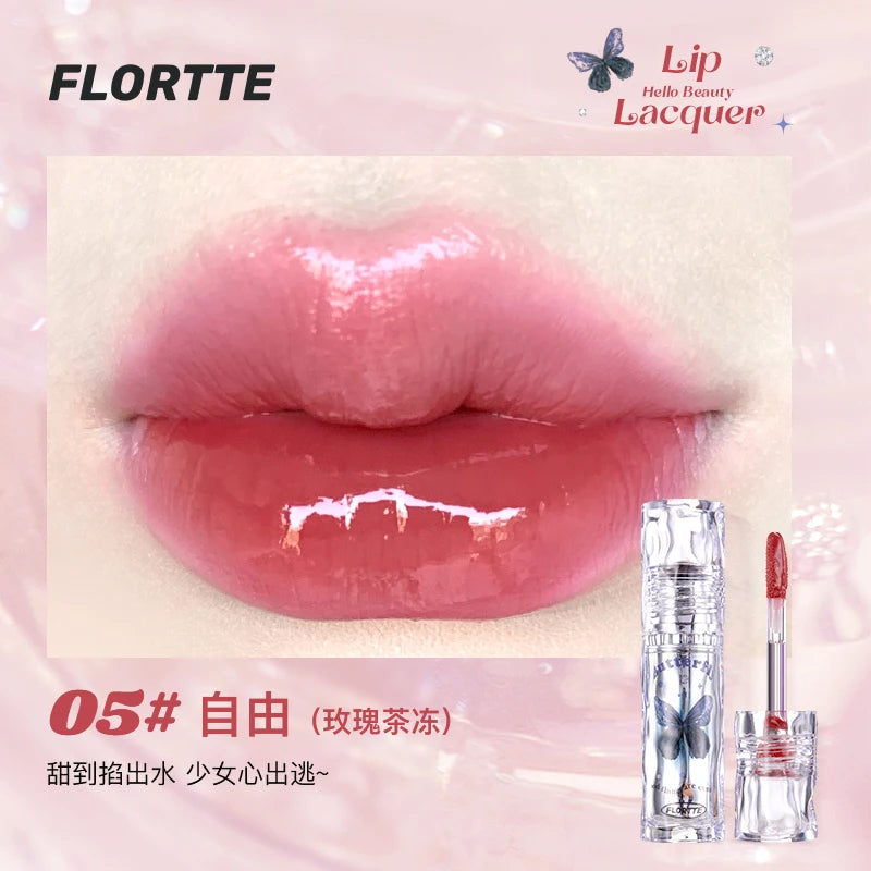 FLORTTE Hello Beauty Mirror Gloss Lipgloss 2.6g