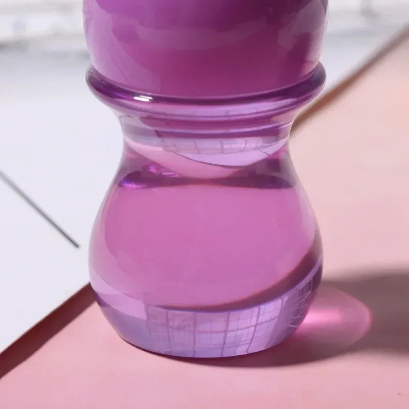 Pennello da Rasatura 24mm – Manico Viola & Nodo Sintetico "Mink"