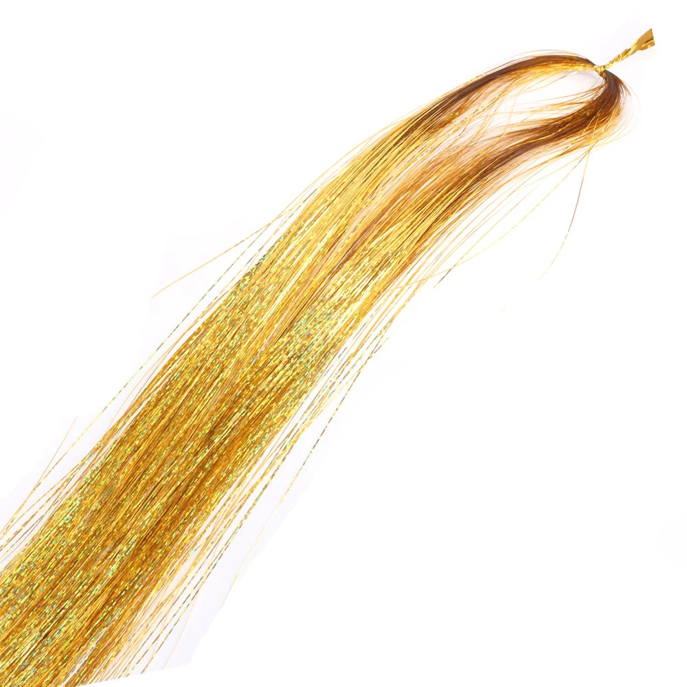 Tinsel per Capelli – Ciocche Brillanti