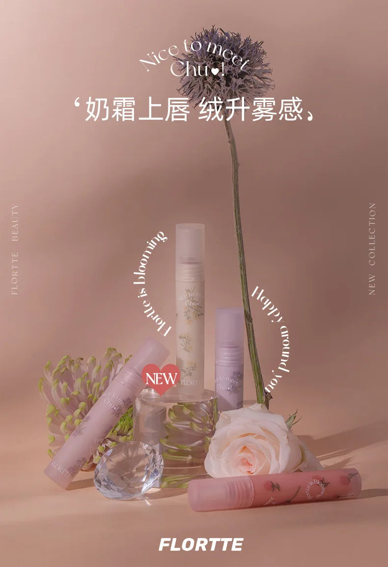 FLORTTE Nice To Meet Chu! Matte Lipstick 2.8g