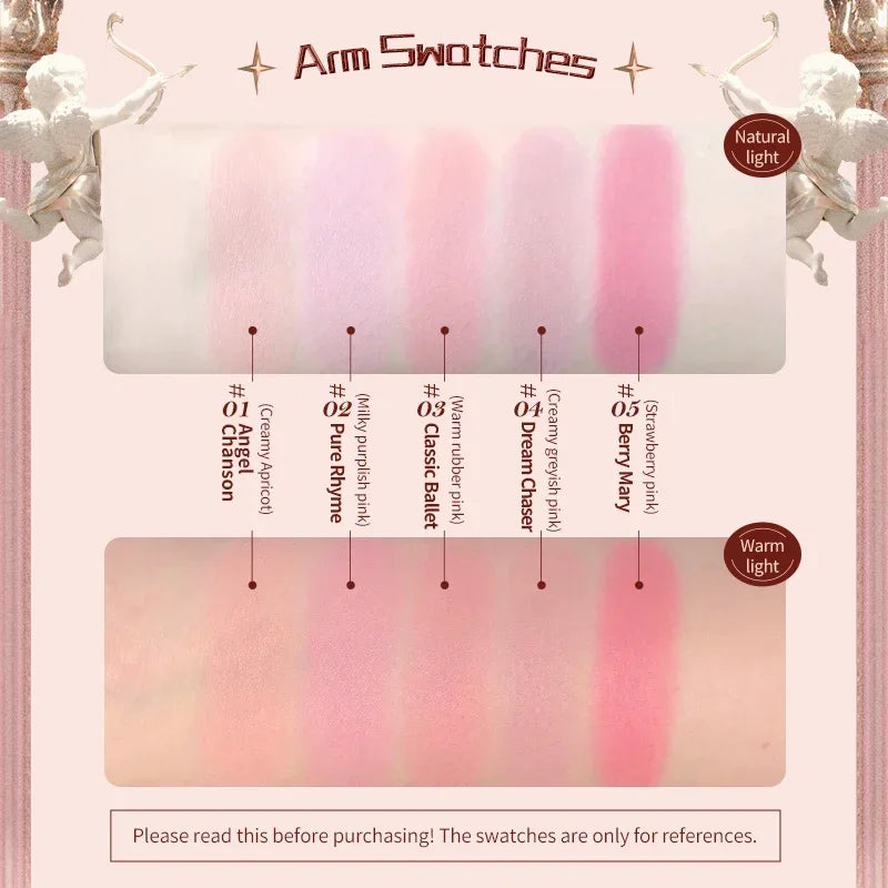 Flower Knows Strawberry Rococo Embossed Blush 5g