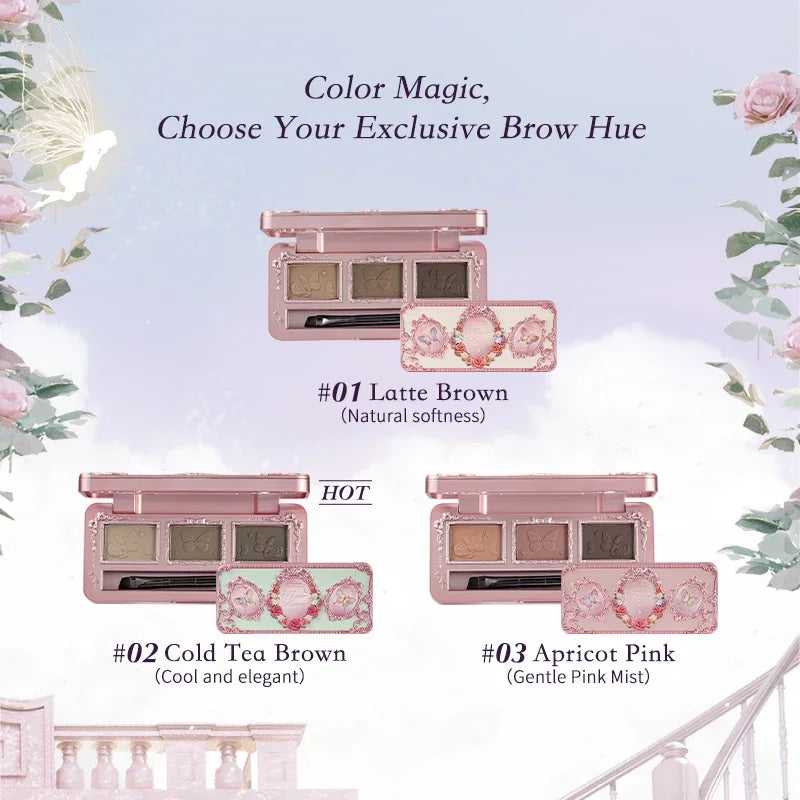 Flower Knows Midsummer Fairytales Eyebrow Palette 4g