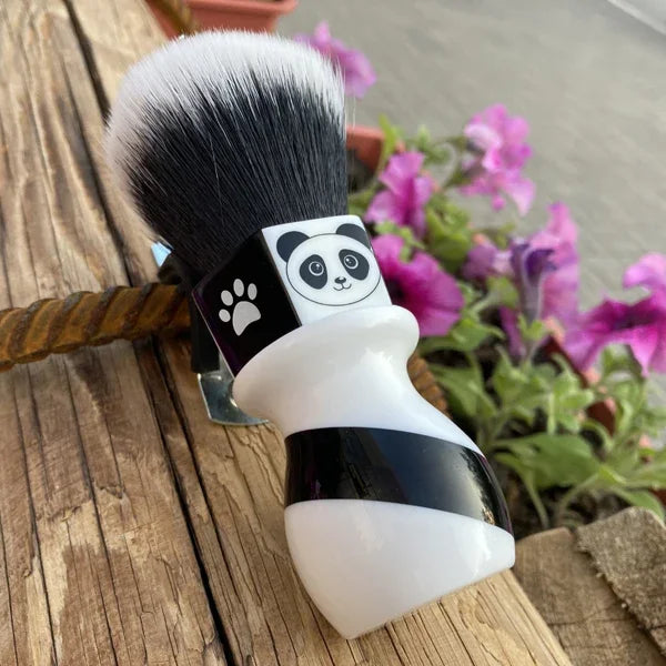 "The Panda" Pennello da Rasatura Tuxedo Knot 24mm