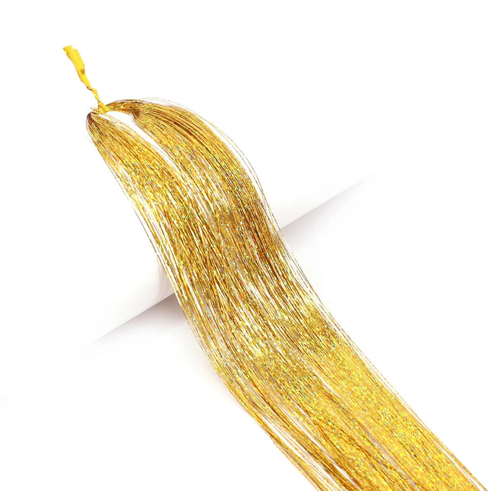 Tinsel per Capelli – Ciocche Brillanti