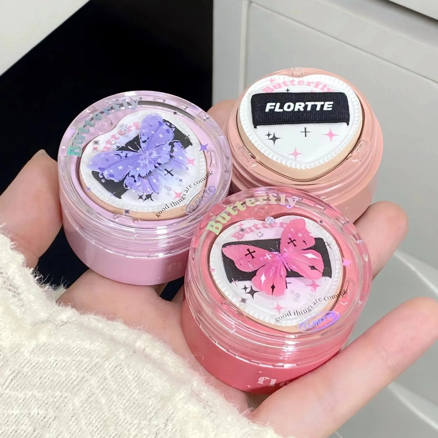 FLORTTE Butterfly Airy Cream Blush 6g