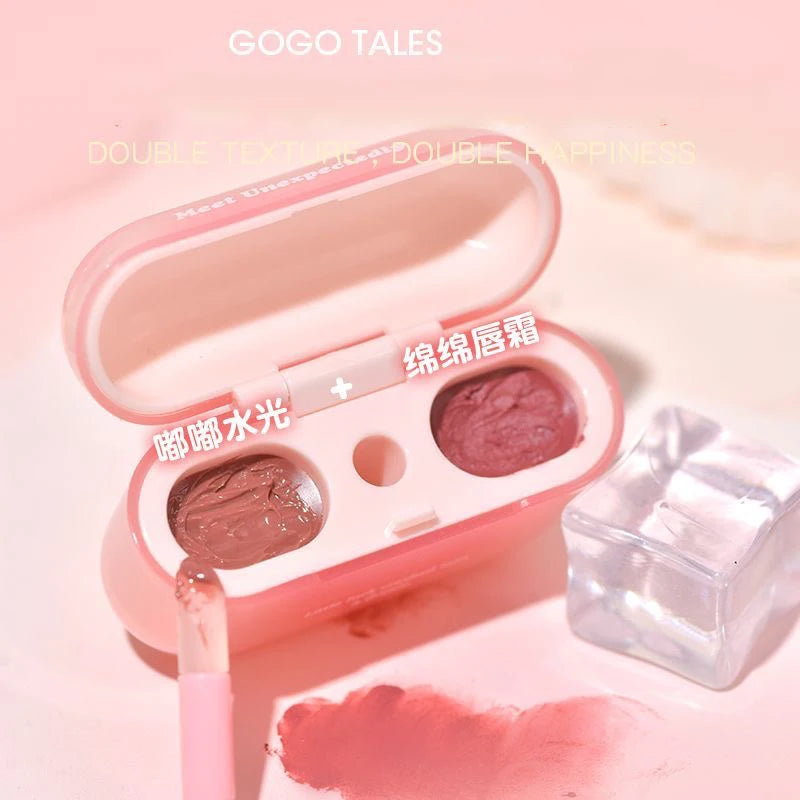 Gogotales Cloud Sensation Dual-purpose Lip Cream-Airpod Lipstick 2.8gx2
