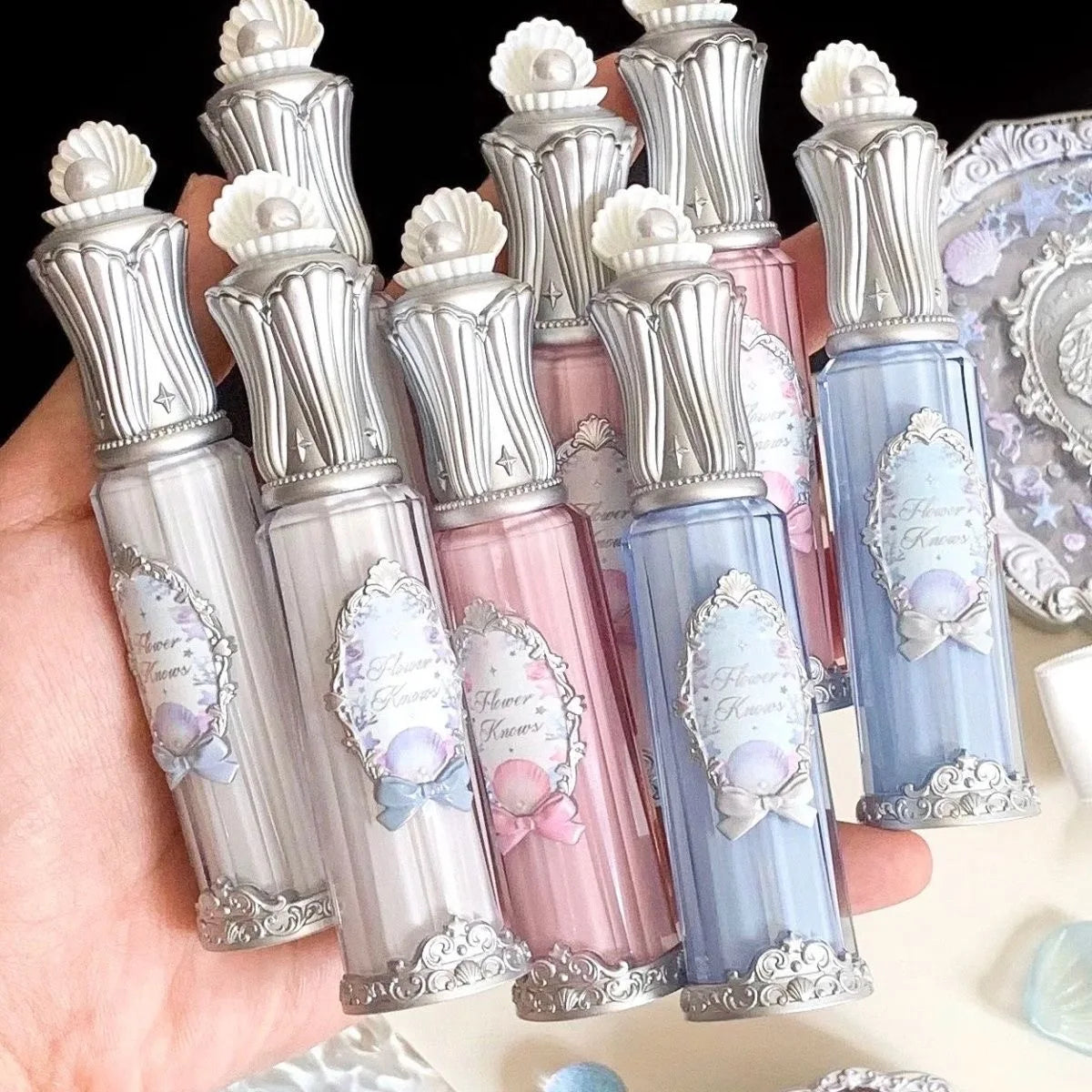Flower Knows Shell Pearl Lip Essence 4.8ml