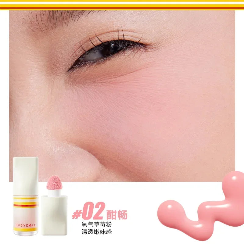 Judydoll Liquid Blusher – Blush Liquido Naturale e Lungo Durata 4.5g
