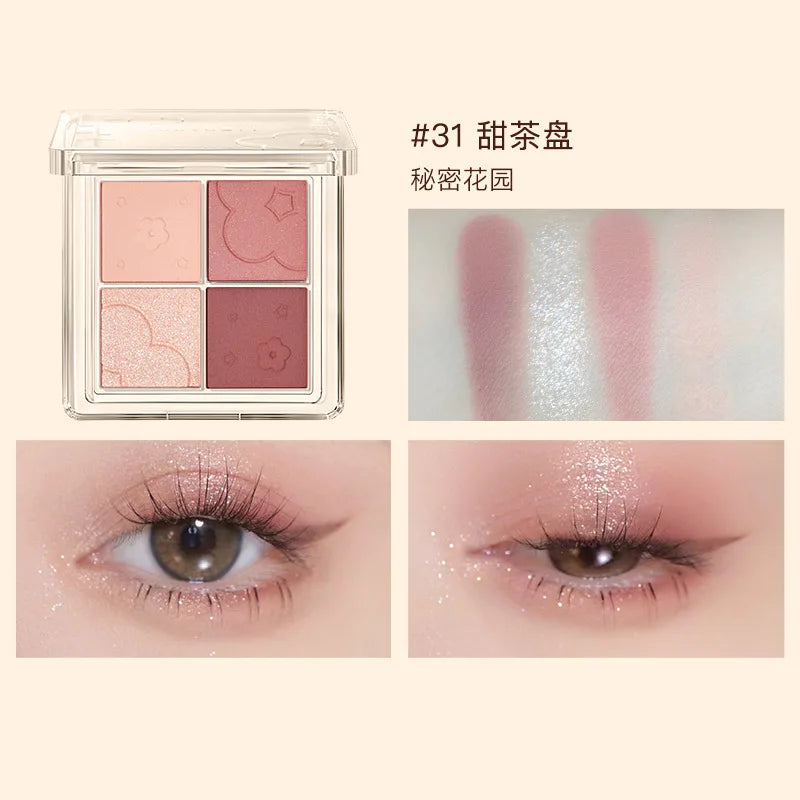 Judydoll Four Colour Eyeshadow – Palette Occhi 4 Toni 5.3g