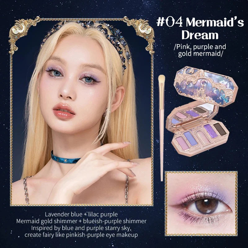 Flower Knows Moonlight Mermaid Eyeshadow Palette 6.3g