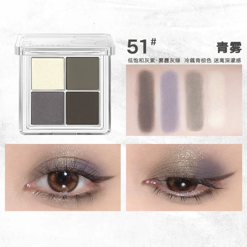 Judydoll Four Colour Eyeshadow – Palette Occhi 4 Toni 5.3g