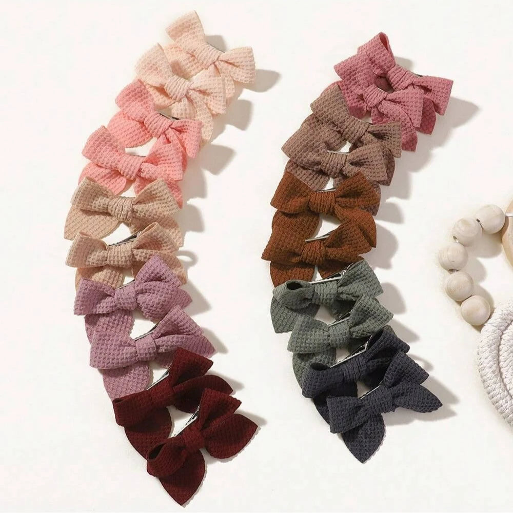 Set Fermagli Fiocco Candy Color