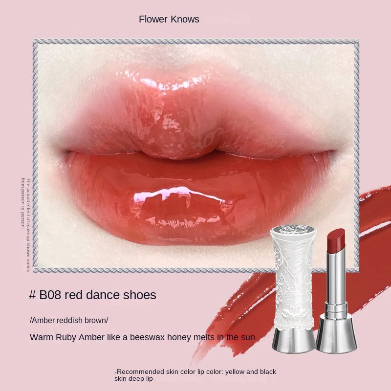 Flower Knows Swan Ballet Shine Lipstick 3.5g