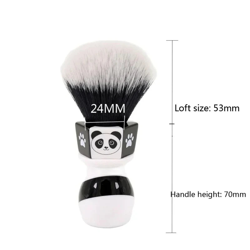 "The Panda" Pennello da Rasatura Tuxedo Knot 24mm