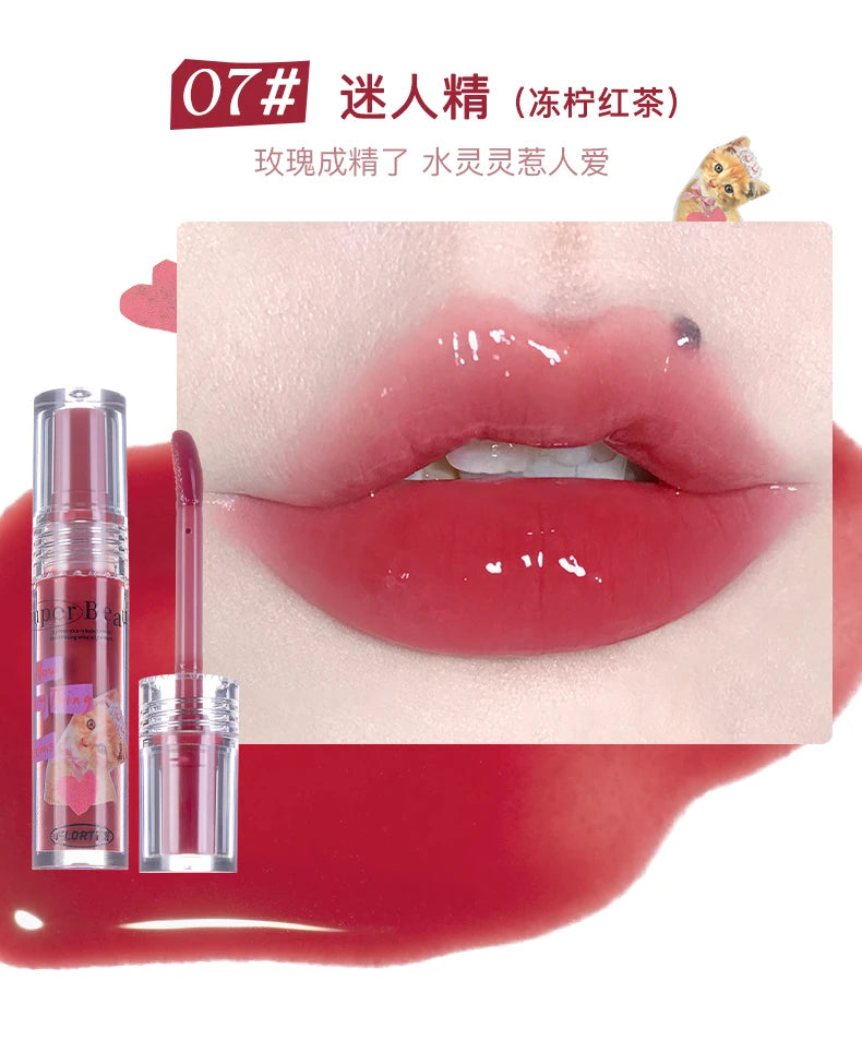 FLORTTE I Am Super Beauty Lip Kit – 10 Pezzi