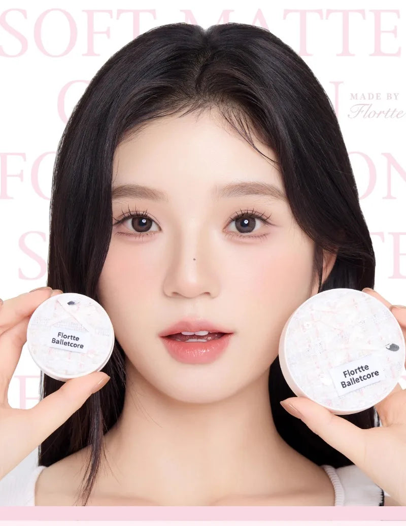 FLORTTE Balletcore Soft Matte Foundation Cushion 13g