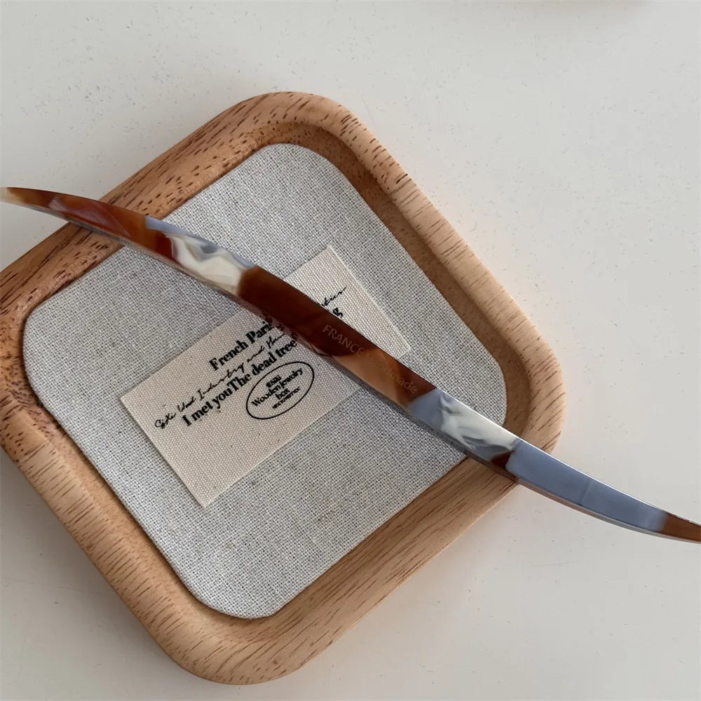 Fermacapelli Elegante in Acetato Marmorizzato
