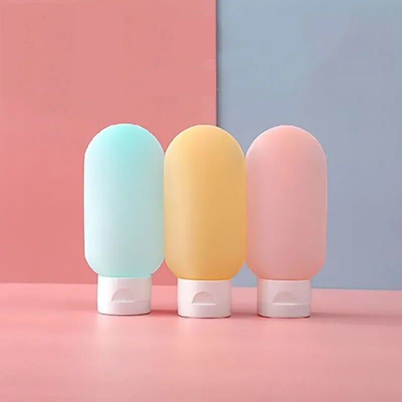 Set 3 Flaconi da Viaggio in Silicone – 60ml