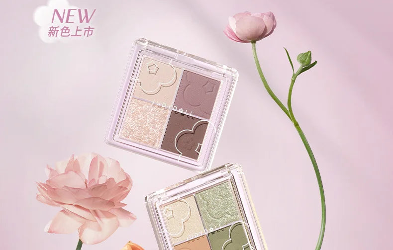 Judydoll Four Colour Eyeshadow – Palette Occhi 4 Toni 5.3g