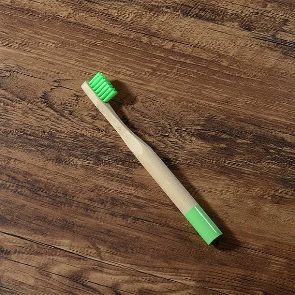 Set 10 Spazzolini per Bambini in Bambù – Multicolore, Eco & Biodegradabili